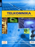Jurnal Telkomnika : Telecommunication, computing, Electronics and Control Vol. 13 No. 4, December 2015